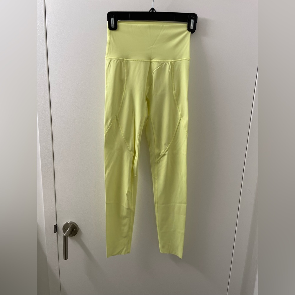 Aerie neon yellow leggings - S